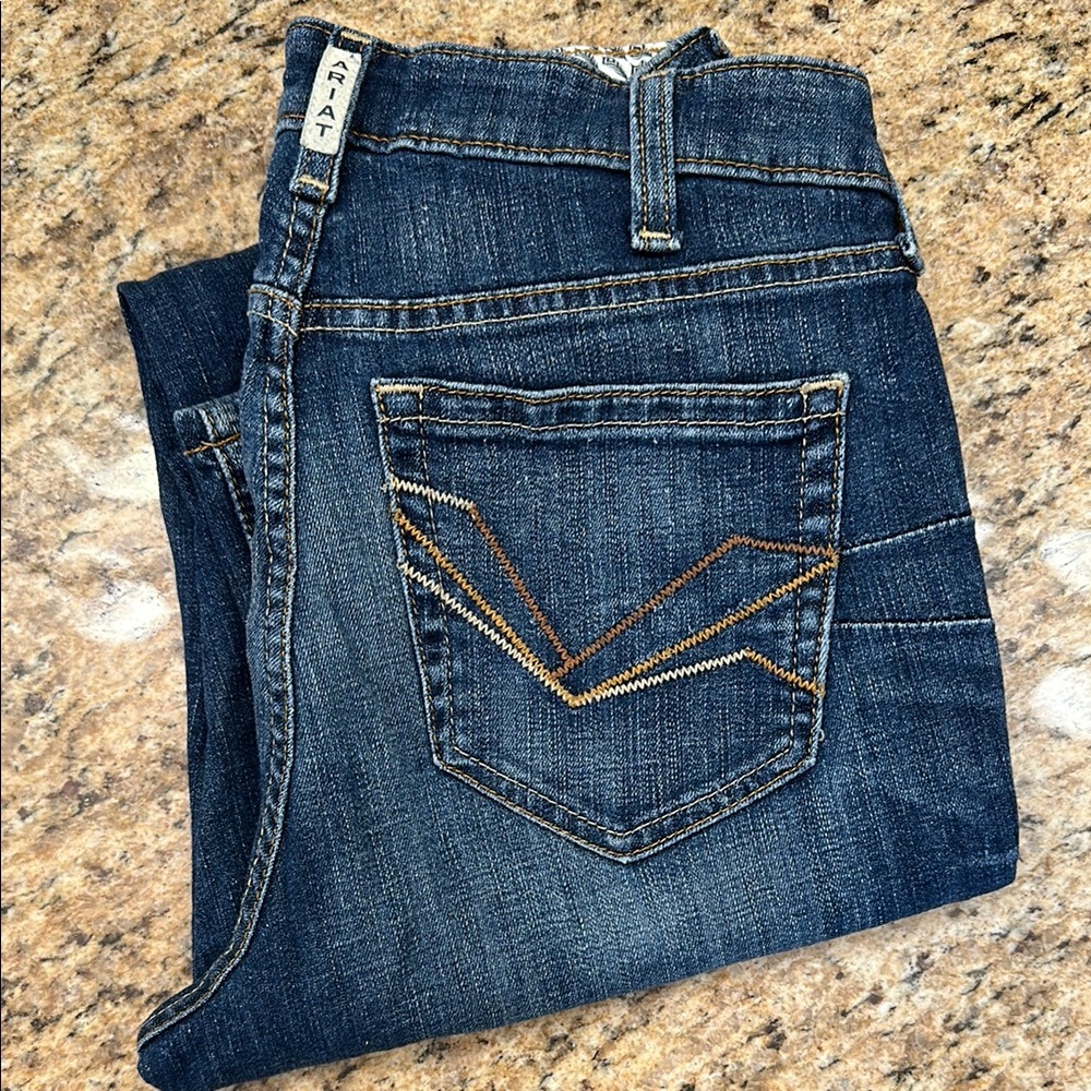 Ariat R.E.A.L Denim High Rise Fernanda Boot Cut Jeans